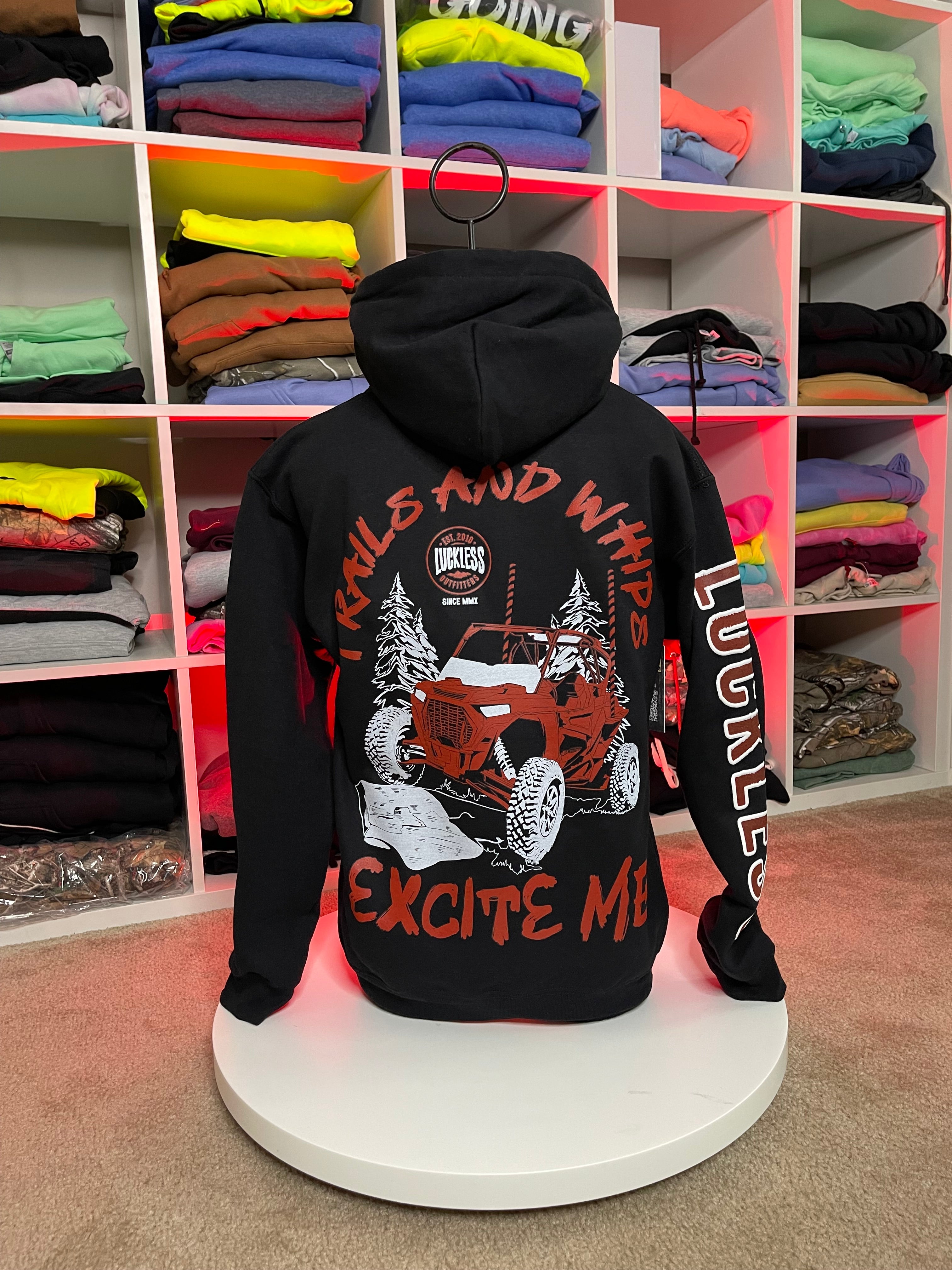 Photo of Trails & Whips Excite Me by Luckless Outfitters - Premium for UTVs / Side by Sides