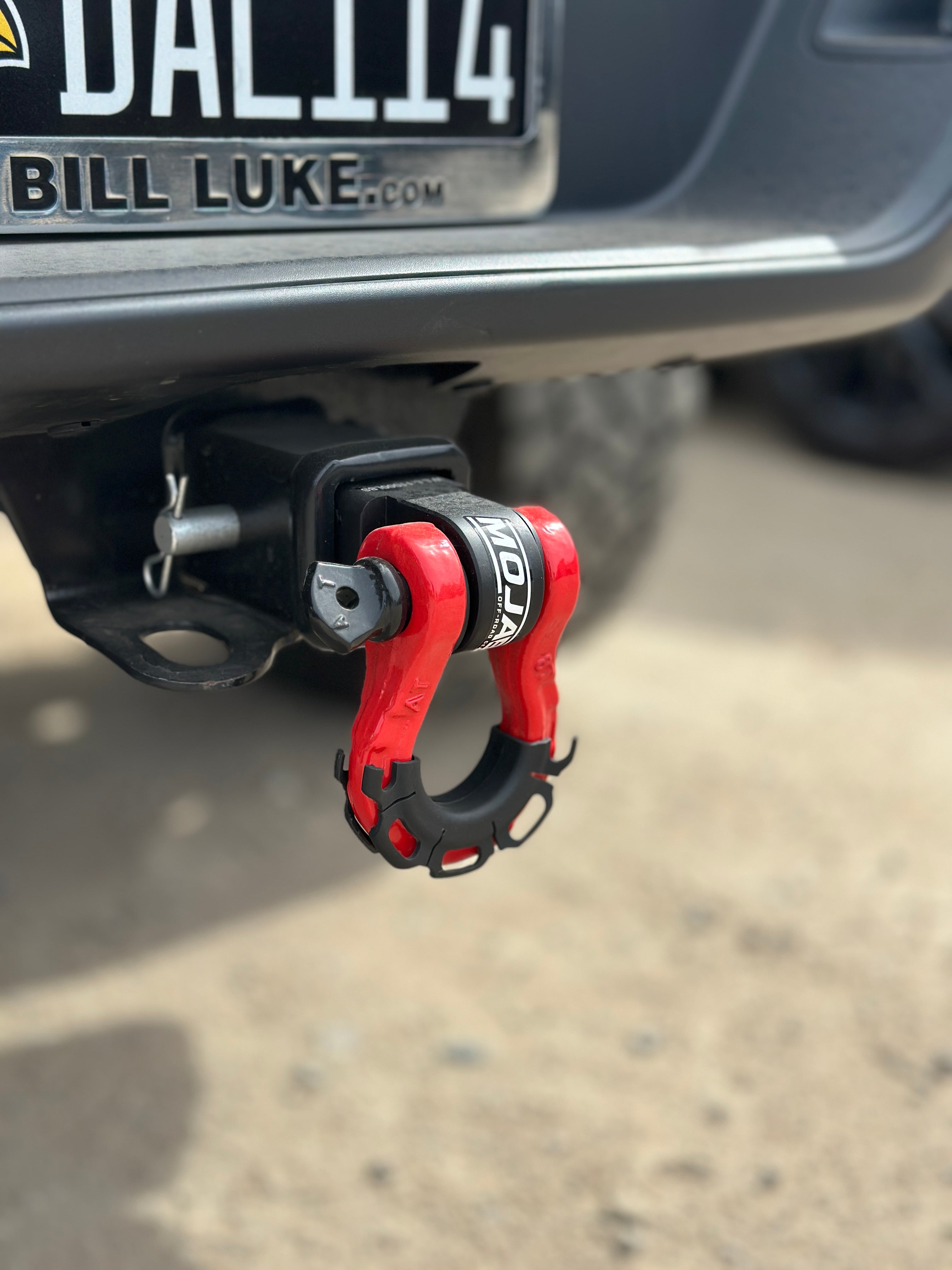 Photo of 3/4” Forged Steel D-shackle set (8T) (LIFE TIME WARRANTY*) by MOJAB OFFROAD - Premium for UTVs / Side by Sides