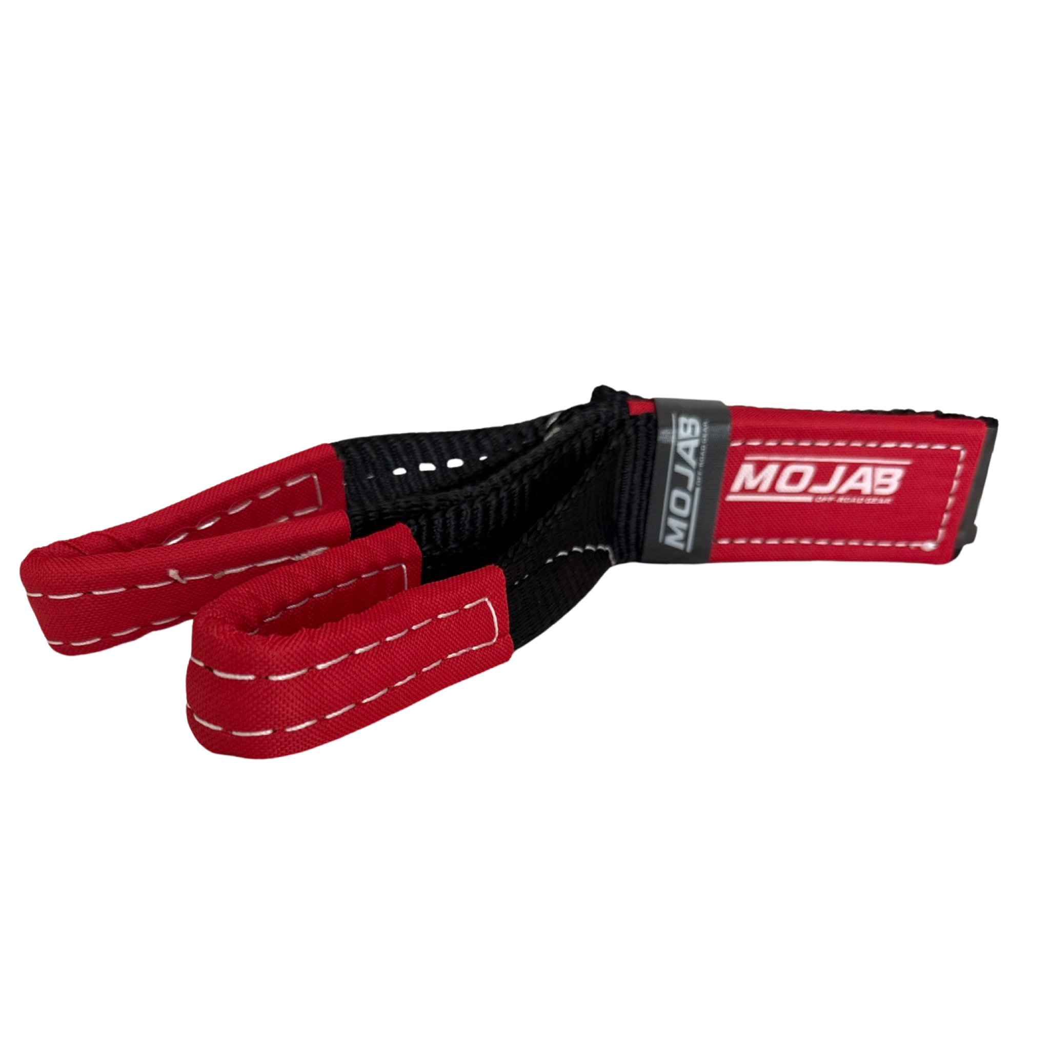 Photo of 2''x4' Short Strap / Winch Strap (Lifetime Warranty) by MOJAB OFFROAD - Premium Tow Strap for UTVs / Side by Sides