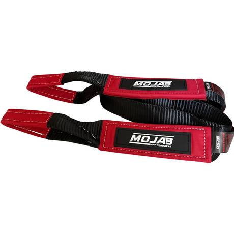 Photo of 3'' x 8' Tree Saver / Tow strap / Winch strap (Lifetime Warranty) by MOJAB OFFROAD - Premium Tow Strap for UTVs / Side by Sides
