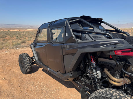 Photo of POLARIS RZR PRO R 4-SEAT 2025+ Cab Enclosure "THE VAULT" Upper Side Doors & Panels (Patent Pending) by Dirt Warrior Accessories - Premium VAULT for UTVs / Side by Sides
