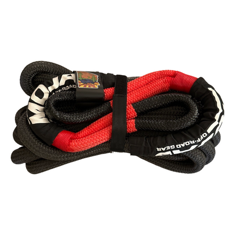 Photo of 7/8'' x 30' Kinetic rope with storage bag (Lifetime Warranty) by MOJAB OFFROAD - Premium Kinetic rope for UTVs / Side by Sides