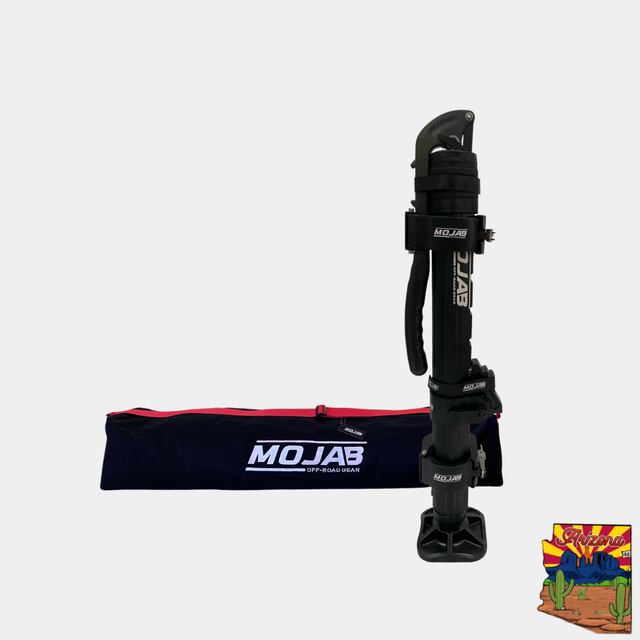 Photo of CarbonPro Compact Hydraulic Jack with Mounting Clamps MLH 32'' by MOJAB OFFROAD - Premium for UTVs / Side by Sides