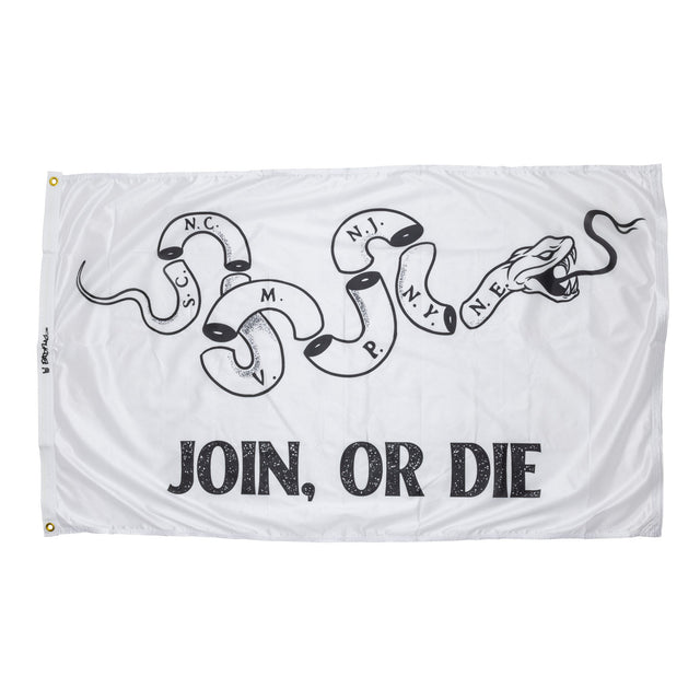 Photo of Badflag Join or Die Flag by Bad Flag Store - Premium Flags for UTVs / Side by Sides