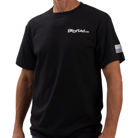 Photo of American Patriot Graphic Tee-Black by Bad Flag Store - Premium Apparel & Accessories for UTVs / Side by Sides