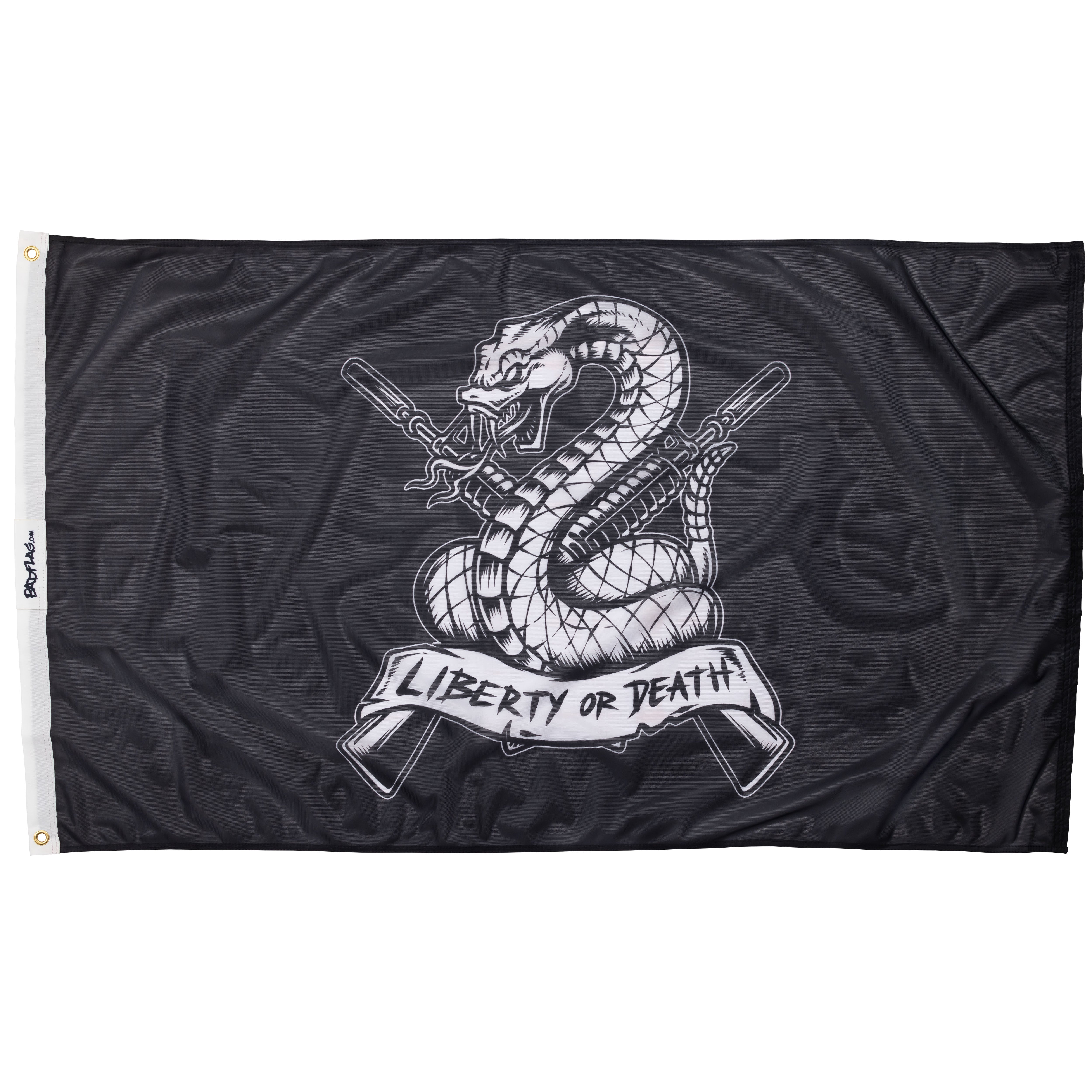 Photo of Liberty and Death Snake Flag by Bad Flag Store - Premium Flags for UTVs / Side by Sides