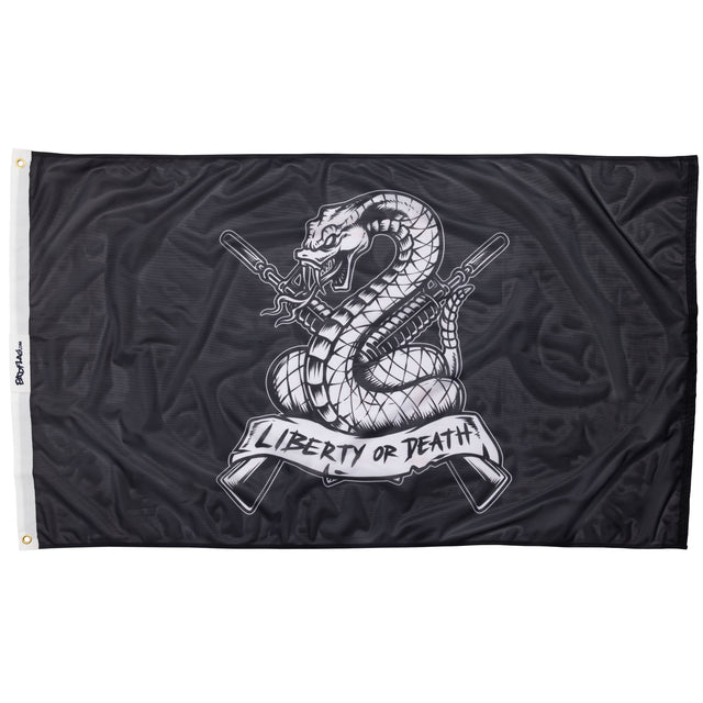 Photo of Liberty and Death Snake Flag by Bad Flag Store - Premium Flags for UTVs / Side by Sides