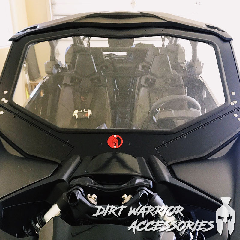Photo of Dirt Warrior Accessories - CanAm X3 Front Windshield 2016+ by Dirt Warrior Accessories - Premium WINDSHIELD for UTVs / Side by Sides