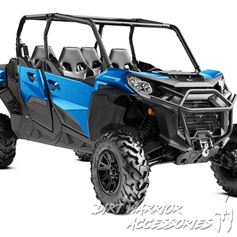 Photo of Dirt Warrior Accessories - CanAm Commander Rear Windshield 4-Seat 2021+ by Dirt Warrior Accessories - Premium WINDSHIELD for UTVs / Side by Sides