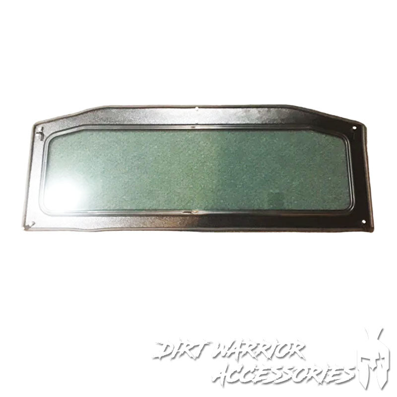 Photo of Dirt Warrior Accessories - CanAm Defender Rear Windshield 2015+ by Dirt Warrior Accessories - Premium WINDSHIELD for UTVs / Side by Sides