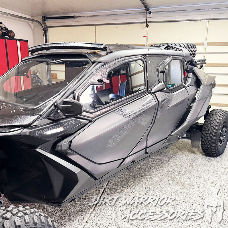 Photo of Dirt Warrior Accessories - CanAm MAV R 4-Seat Cab Enclosure "THE VAULT" Upper Side Doors & Panels (patent pending) by Dirt Warrior Accessories - Premium VAULT for UTVs / Side by Sides