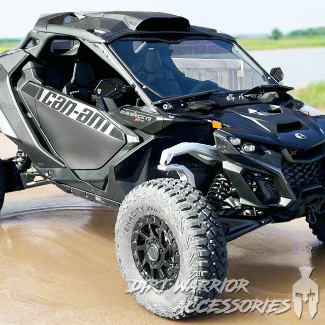 Photo of Dirt Warrior Accessories - CanAm MAV R Front Windshield 2024+ by Dirt Warrior Accessories - Premium WINDSHIELD for UTVs / Side by Sides