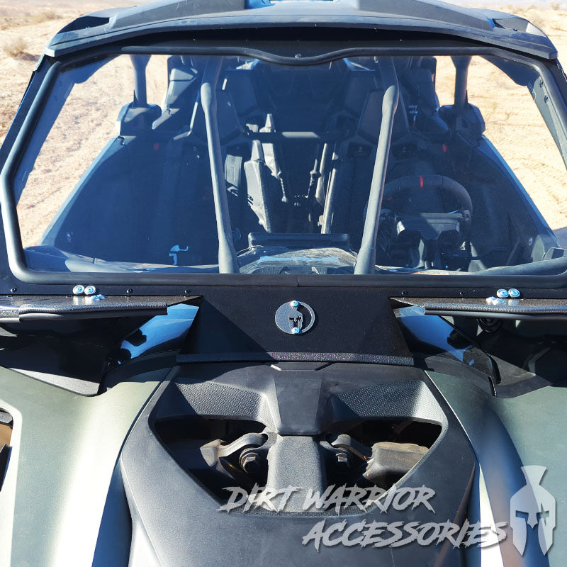 Photo of Dirt Warrior Accessories - CanAm Maverick R MAX X RC Front Windshield 2026+ by Dirt Warrior Accessories - Premium WINDSHIELD for UTVs / Side by Sides