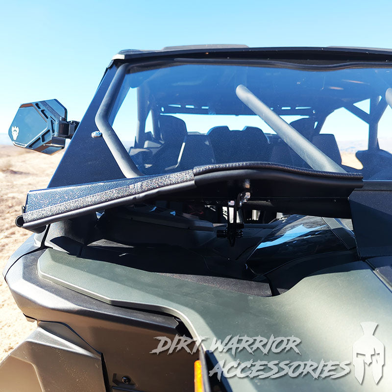 Photo of Dirt Warrior Accessories - CanAm Maverick R MAX X RC Front Windshield 2026+ by Dirt Warrior Accessories - Premium WINDSHIELD for UTVs / Side by Sides
