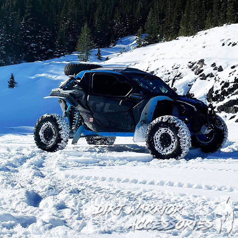 Photo of Dirt Warrior Accessories - CanAm X3 2-Seat Cab Enclosure "THE VAULT" Upper Side Doors & Panels (Patent Pending) by Dirt Warrior Accessories - Premium VAULT for UTVs / Side by Sides