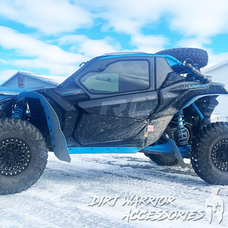Photo of Dirt Warrior Accessories - CanAm X3 2-Seat Cab Enclosure "THE VAULT" Upper Side Doors & Panels (Patent Pending) by Dirt Warrior Accessories - Premium VAULT for UTVs / Side by Sides