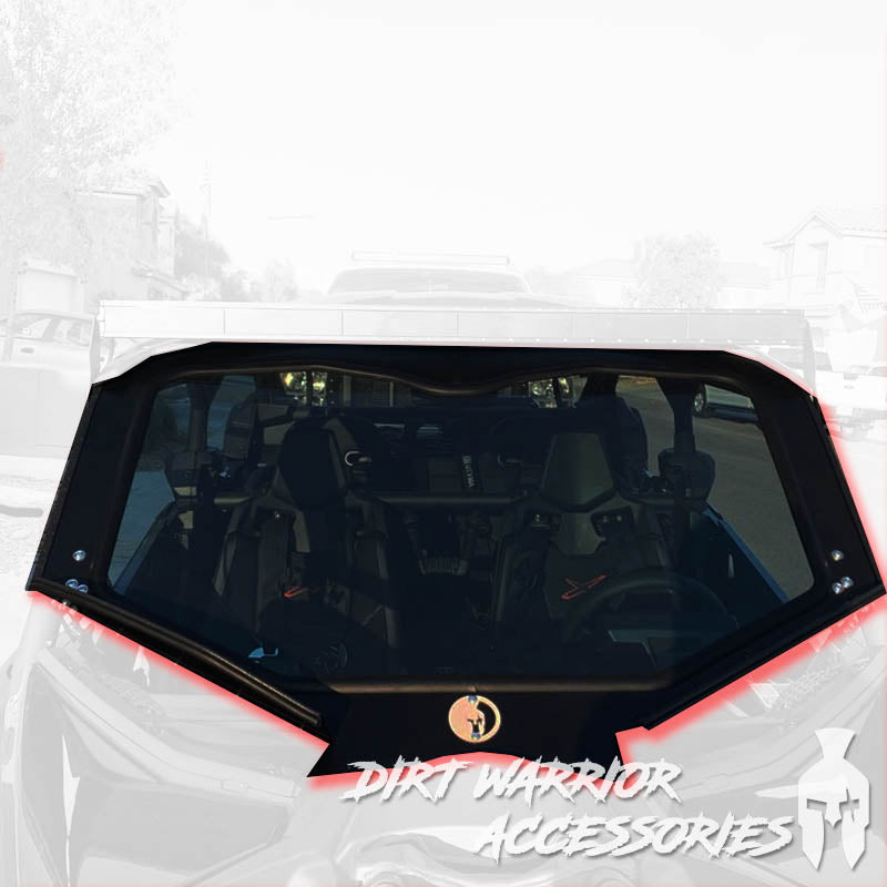 Photo of Dirt Warrior Accessories - CanAm X3 Front Windshield 2016+ by Dirt Warrior Accessories - Premium WINDSHIELD for UTVs / Side by Sides