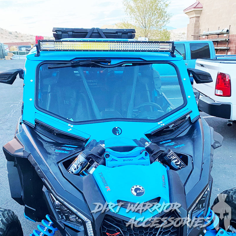 Photo of Dirt Warrior Accessories - CanAm X3 RC Front Windshield 2018+ by Dirt Warrior Accessories - Premium WINDSHIELD for UTVs / Side by Sides