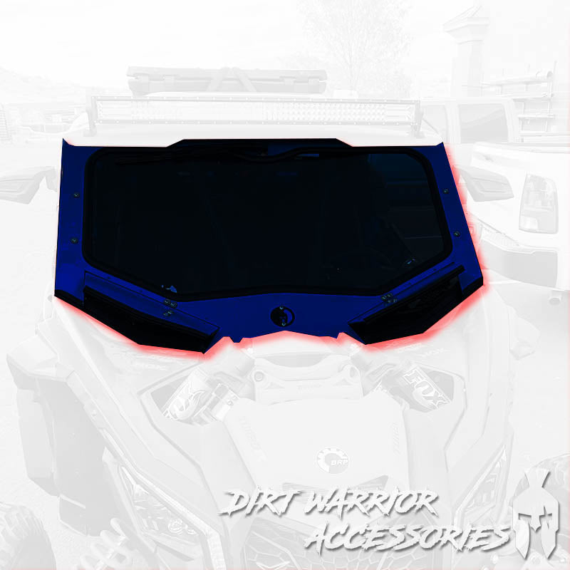 Photo of Dirt Warrior Accessories - CanAm X3 RC Front Windshield 2018+ by Dirt Warrior Accessories - Premium WINDSHIELD for UTVs / Side by Sides