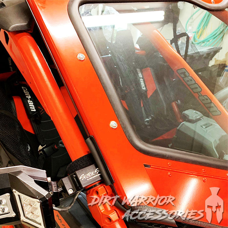 Photo of Dirt Warrior Accessories - CanAm X3 RC Front Windshield 2018+ by Dirt Warrior Accessories - Premium WINDSHIELD for UTVs / Side by Sides
