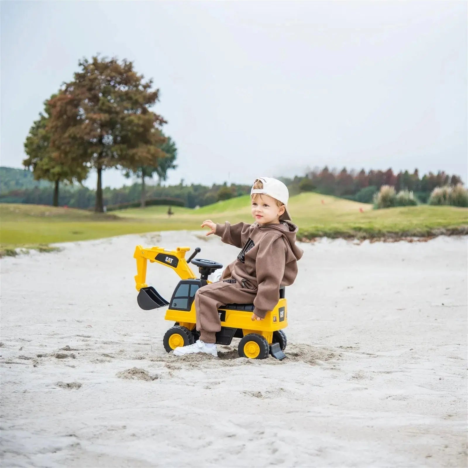 Photo of CAT Foot to Floor Ride-On for Toddlers by Freddo Toys - Premium Toys for UTVs / Side by Sides