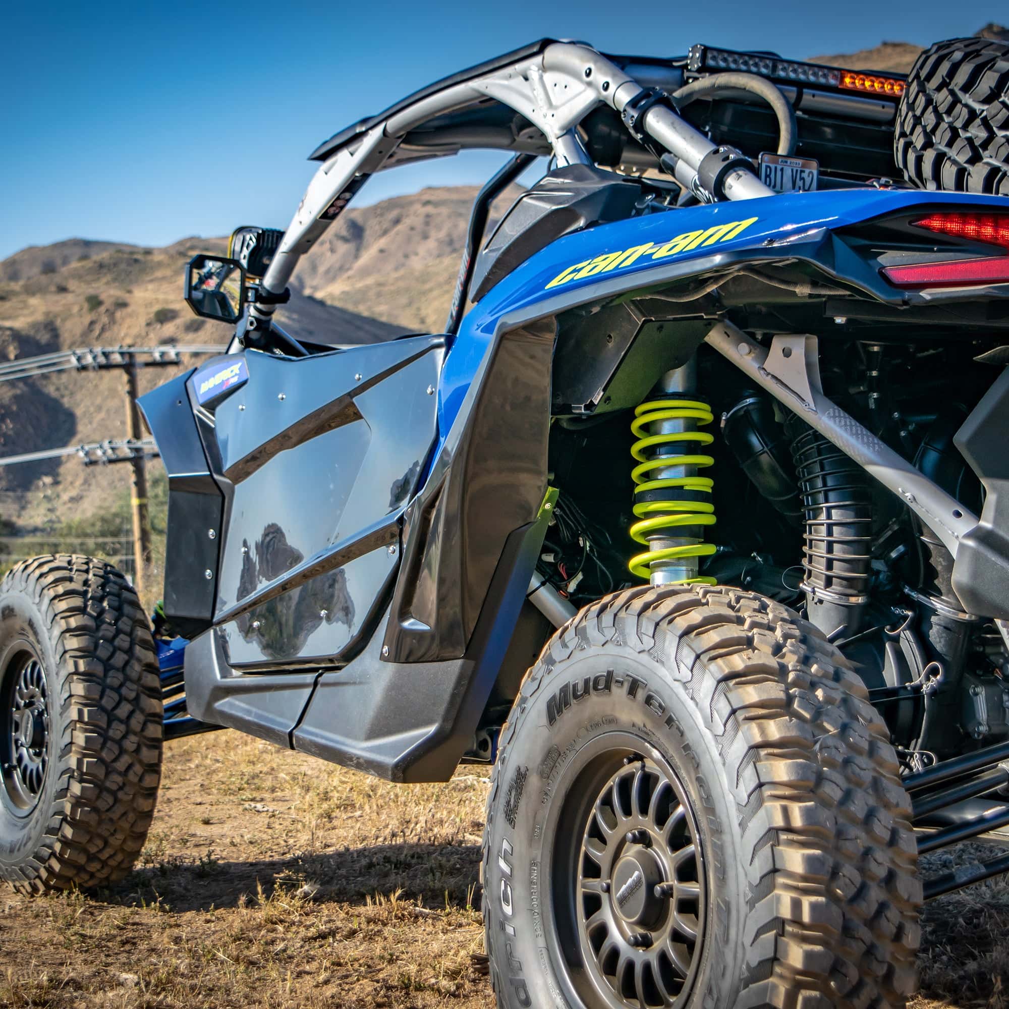 DRT Can-Am X3 2017+ ABS Fenders (Front and Rear)
