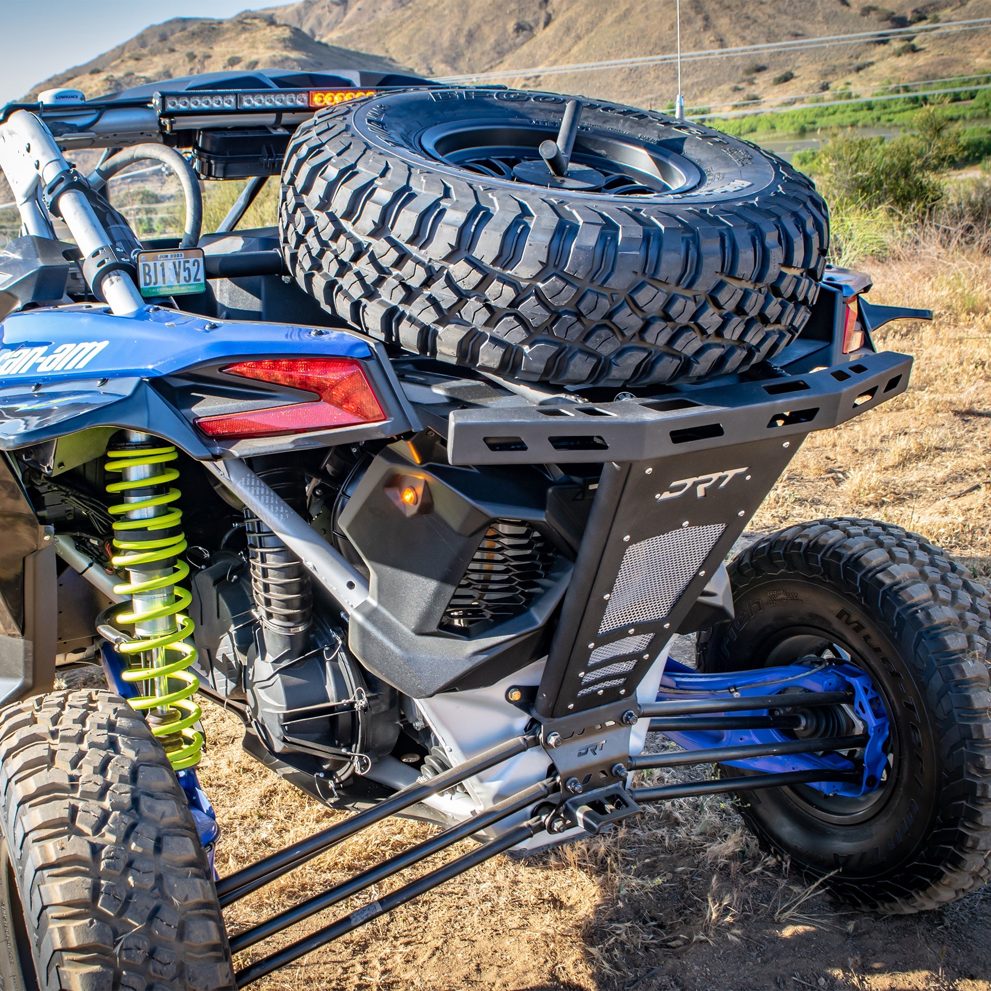 Photo of CAX3RB1 â Can-Am X3 2017+ Rear Bumper and Tire Carrier by DRT Motorsports - Premium Can Am for UTVs / Side by Sides