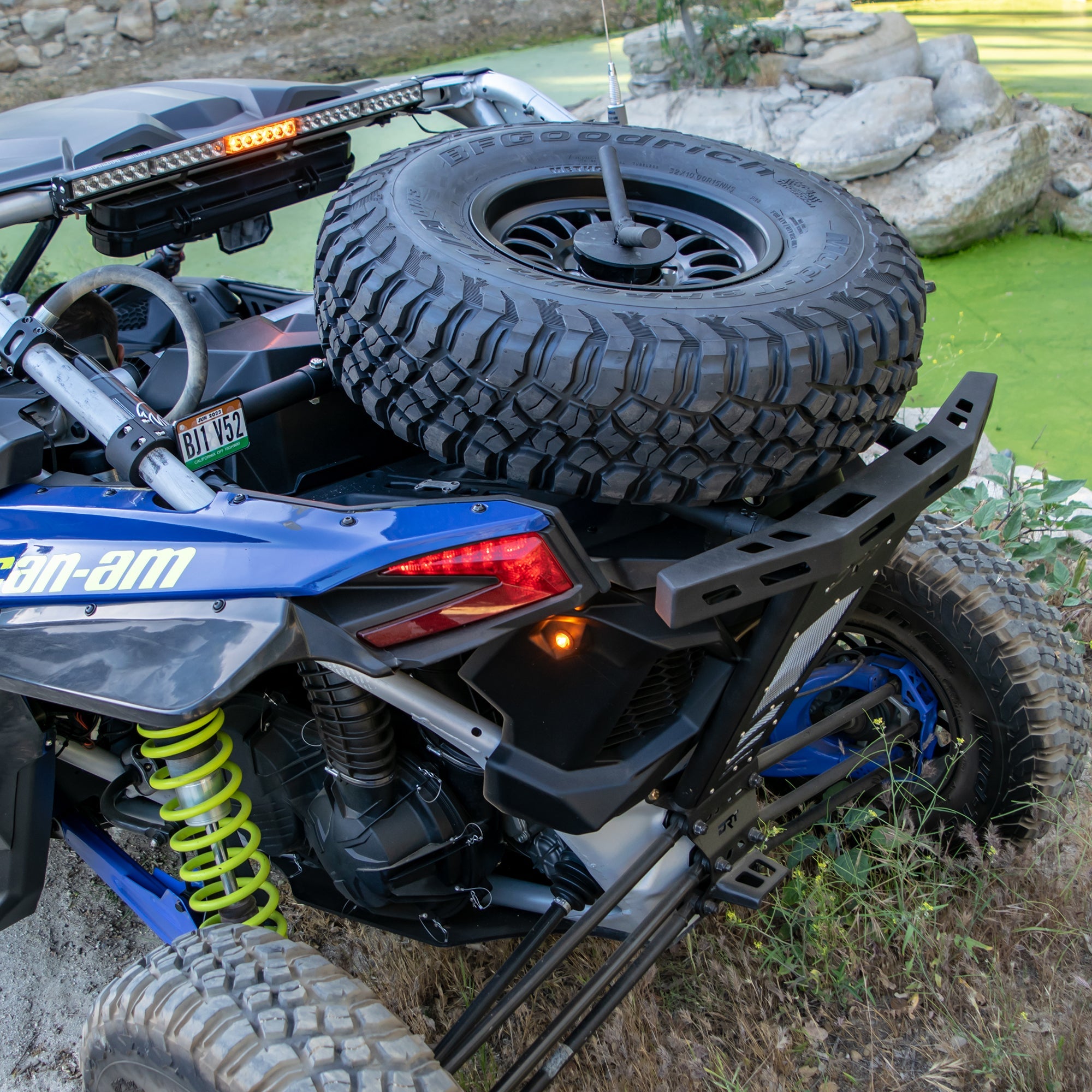 Photo of CAX3RB1 â Can-Am X3 2017+ Rear Bumper and Tire Carrier by DRT Motorsports - Premium Can Am for UTVs / Side by Sides