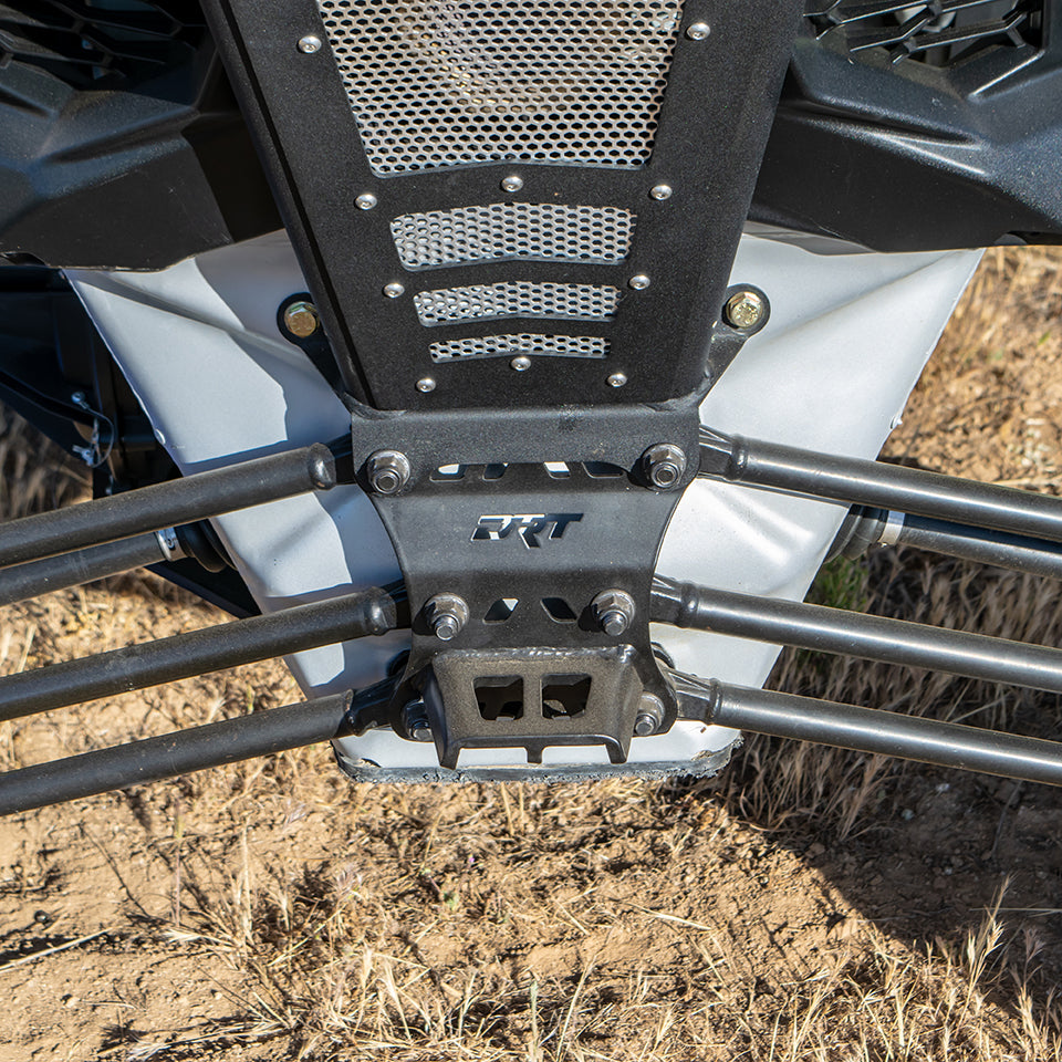 DRT Can-Am Maverick X3 Dual Sheer Radius Rod Plate (2017+)