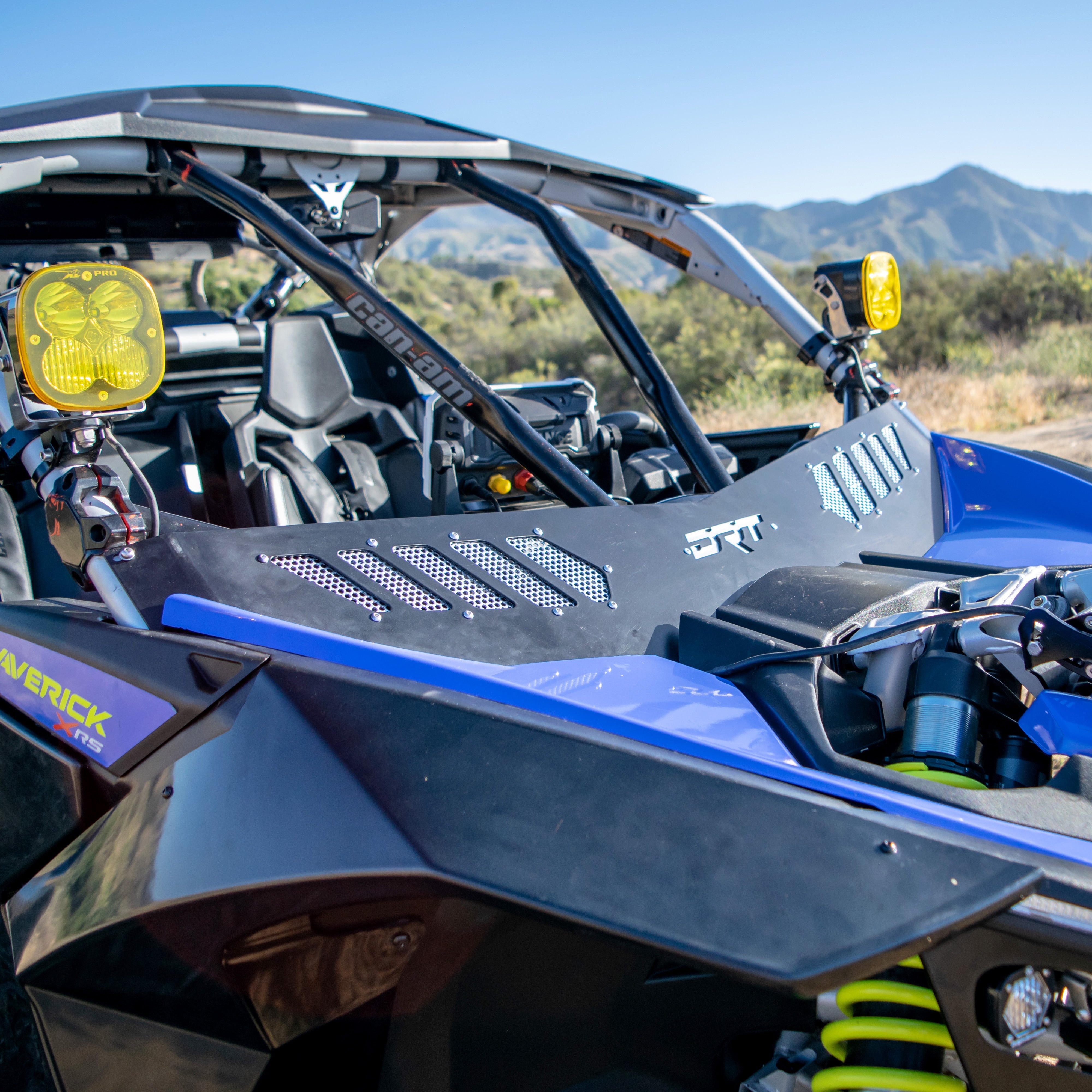 DRT Can-Am Maverick X3 Wind Diffuser - Wind & Dust Protection + Aggressive Style (2017+)