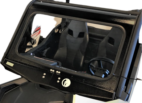 Photo of CANAM MAVERICK SPORT/TRAIL FRONT WINDSHIELD 2018+ by Dirt Warrior Accessories - Premium WINDSHIELD for UTVs / Side by Sides