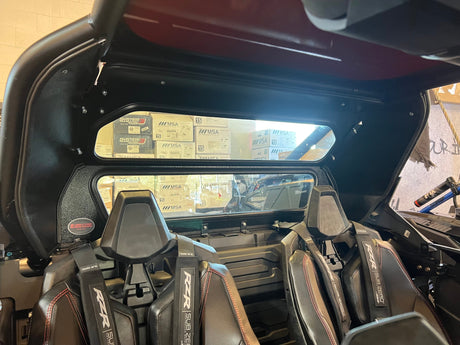 Photo of POLARIS RZR PRO R REAR WINDSHIELD 2022-24 by Dirt Warrior Accessories - Premium WINDSHIELD for UTVs / Side by Sides