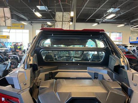 Photo of POLARIS RZR PRO XP / TURBO R REAR WINDSHIELD 2019-24 by Dirt Warrior Accessories - Premium WINDSHIELD for UTVs / Side by Sides