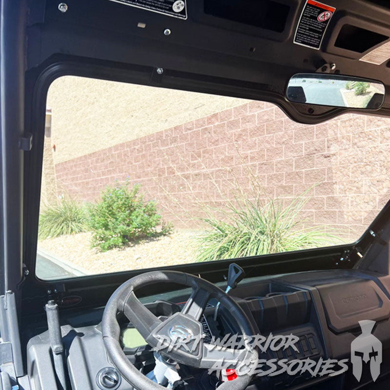 Photo of Dirt Warrior Accessories - CF MOTO U Force 1000 Front Windshield 2019+ by Dirt Warrior Accessories - Premium WINDSHIELD for UTVs / Side by Sides