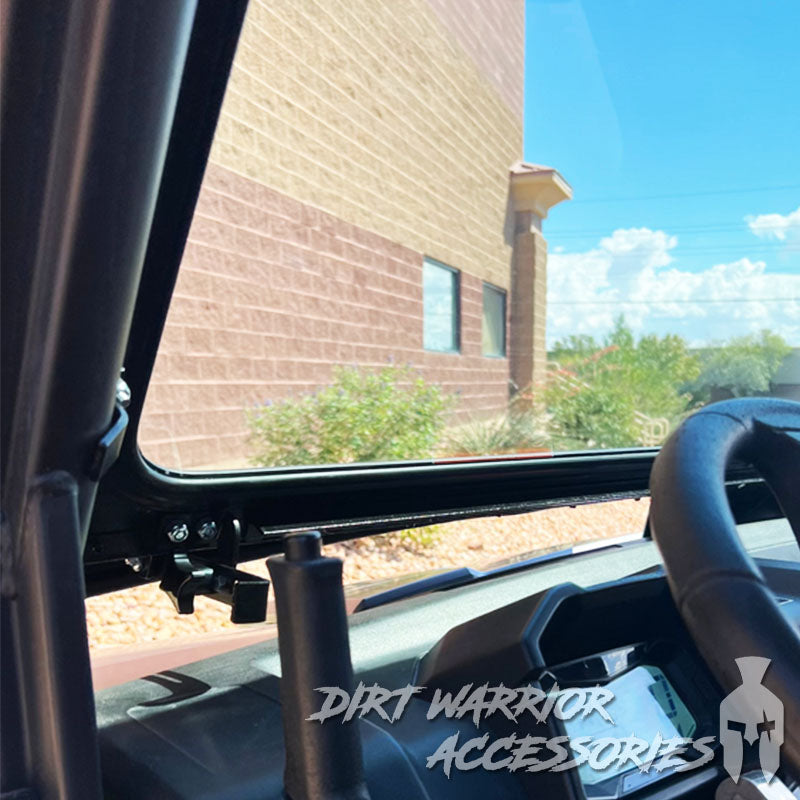 Photo of Dirt Warrior Accessories - CF MOTO U Force 1000 Front Windshield 2019+ by Dirt Warrior Accessories - Premium WINDSHIELD for UTVs / Side by Sides