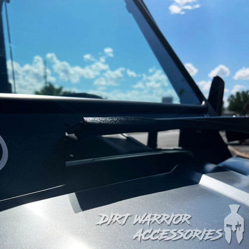 Photo of Dirt Warrior Accessories - CF MOTO U Force 1000 Front Windshield 2019+ by Dirt Warrior Accessories - Premium WINDSHIELD for UTVs / Side by Sides