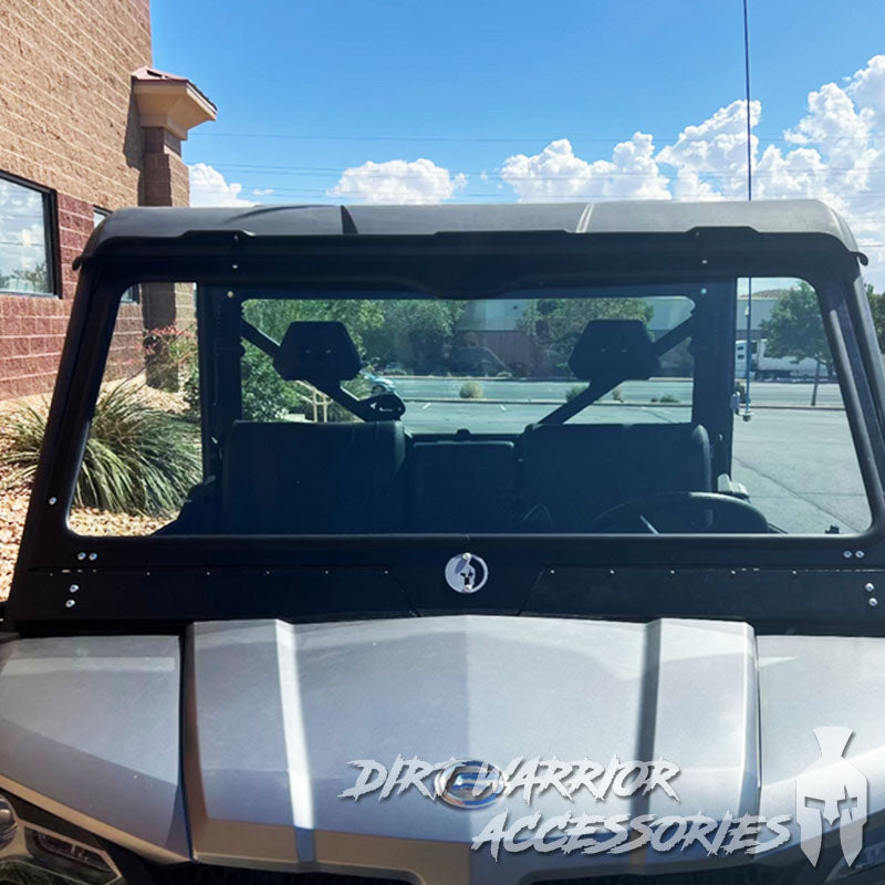 Photo of Dirt Warrior Accessories - CF MOTO U Force 1000 Front Windshield 2019+ by Dirt Warrior Accessories - Premium WINDSHIELD for UTVs / Side by Sides