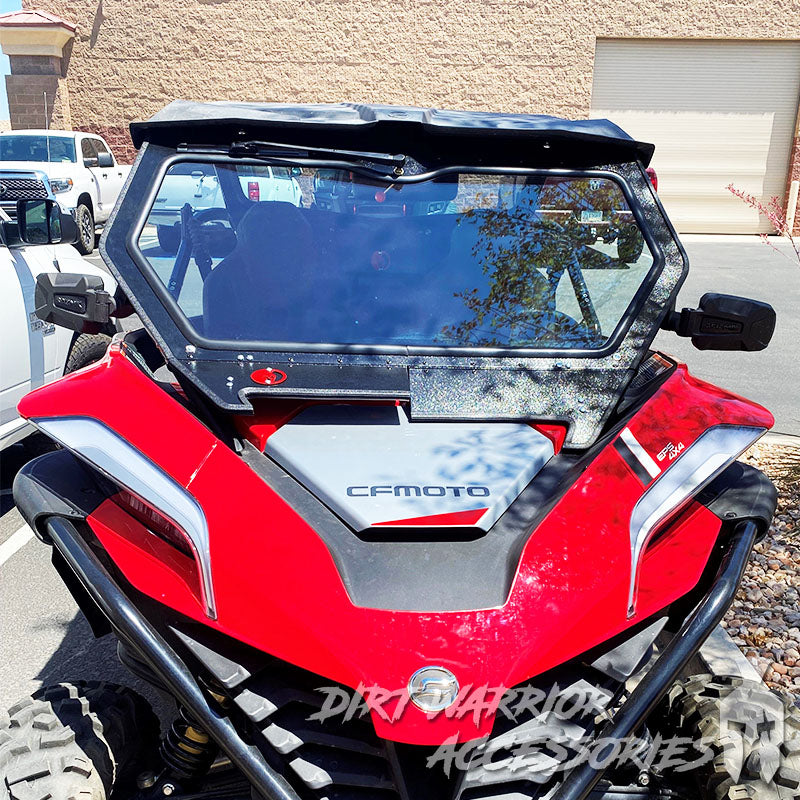 Dirt Warrior Accessories - CF MOTO Z Force 950 H.O. Front Windshield 2021+