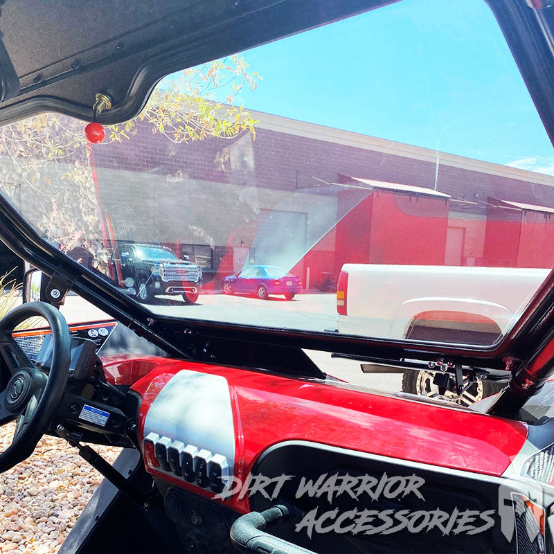 Photo of Dirt Warrior Accessories - CF MOTO Z Force 950 H.O. Front Windshield 2021+ by Dirt Warrior Accessories - Premium WINDSHIELD for UTVs / Side by Sides