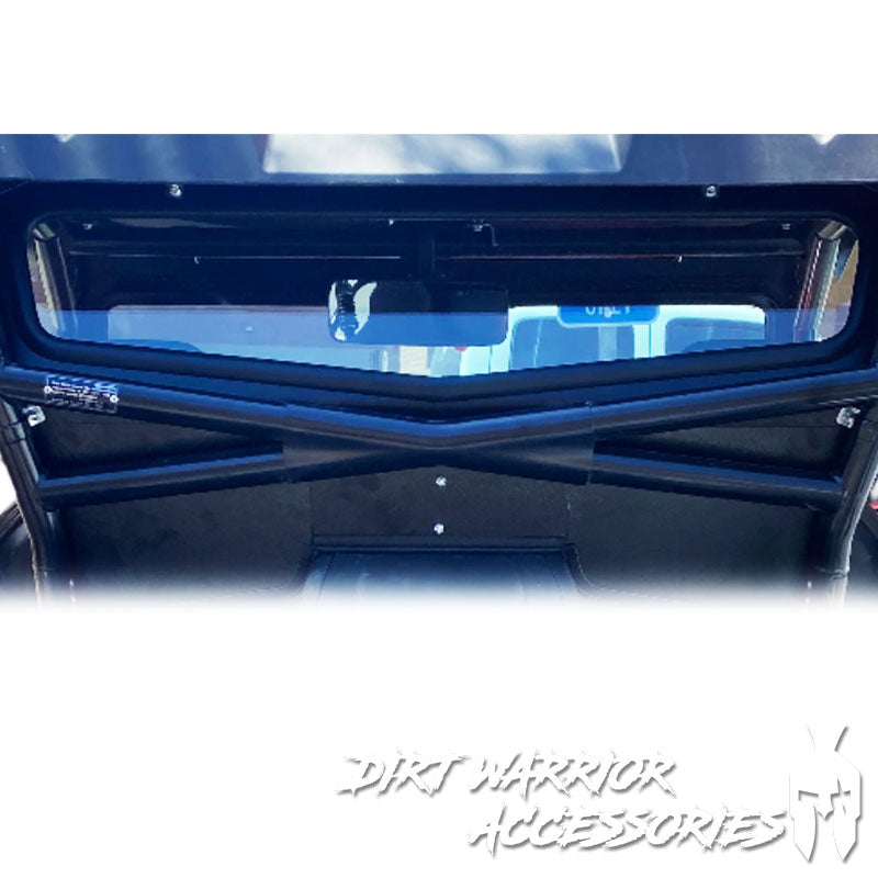 Photo of Dirt Warrior Accessories - CF MOTO Z Force 950 H.O. Rear Windshield 2021+ by Dirt Warrior Accessories - Premium WINDSHIELD for UTVs / Side by Sides