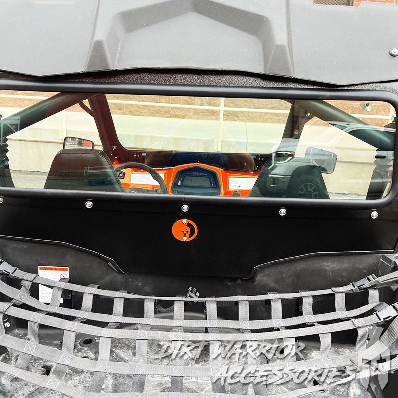 Photo of Dirt Warrior Accessories - CF MOTO Z Force 500 Trail Rear Windshield 2021 by Dirt Warrior Accessories - Premium WINDSHIELD for UTVs / Side by Sides