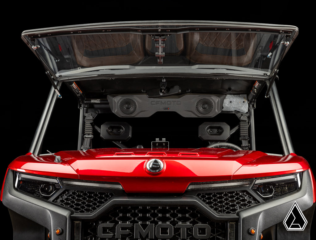 CFMOTO UForce U10 Pro Flip Windshield — product detail 3