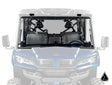 2019+ CFMOTO UForce 1000 Flip Windshield front view with windshield closed — Assault Industries