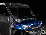2019+ CFMOTO UForce 1000 Flip Windshield driver-side seal detail — Assault Industries