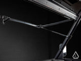 2019+ CFMOTO UForce 1000 Flip Windshield gas strut and upper hinge detail — Assault Industries