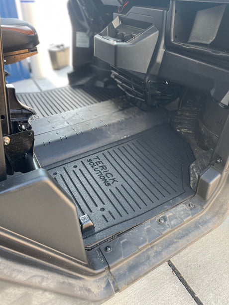 Photo of Can-Am Defender Rubber Floor Mats by Terick Solutions - Premium UTV Rubber floor mats for UTVs / Side by Sides