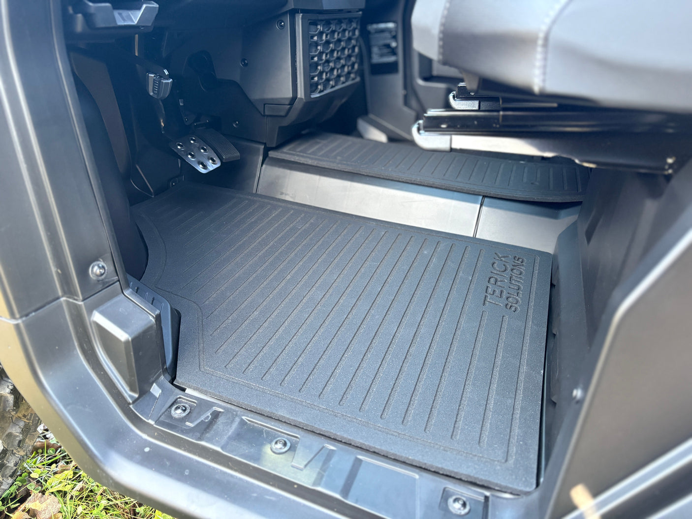 Photo of Can-Am Defender *New HD11* Rubber Floor Mats by Terick Solutions - Premium UTV Rubber floor mats for UTVs / Side by Sides