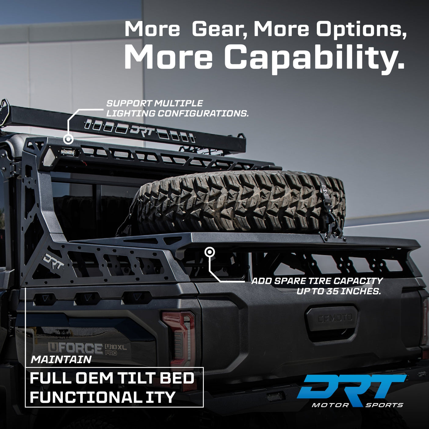 Chase Rack for 2025+ CFMoto U10 Pro