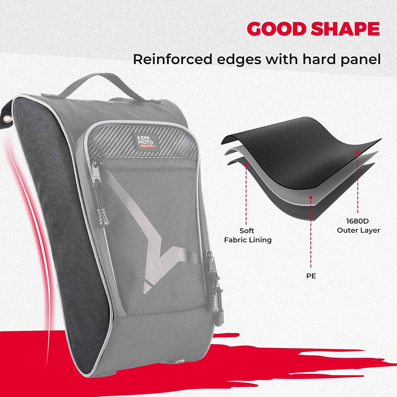 Photo of Kemimoto Door Bags & Center Bags for ZForce 950 by Kemimoto - Premium for UTVs / Side by Sides