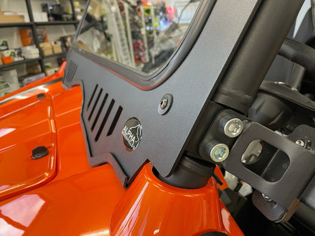 Photo of CF Moto Z Force 800 Windshield by Alpha Windshields - Premium for UTVs / Side by Sides